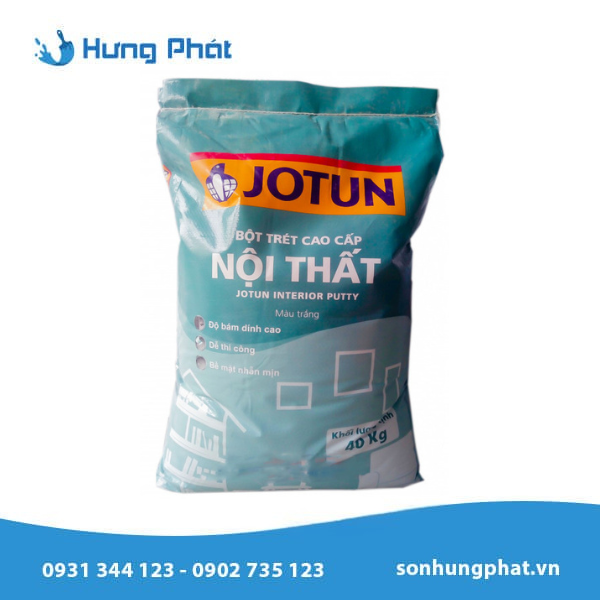 Bột trét nội thất cao cấp Jotun Interior Putty Bột trét nội thất cao cấp Jotun Interior Putty
