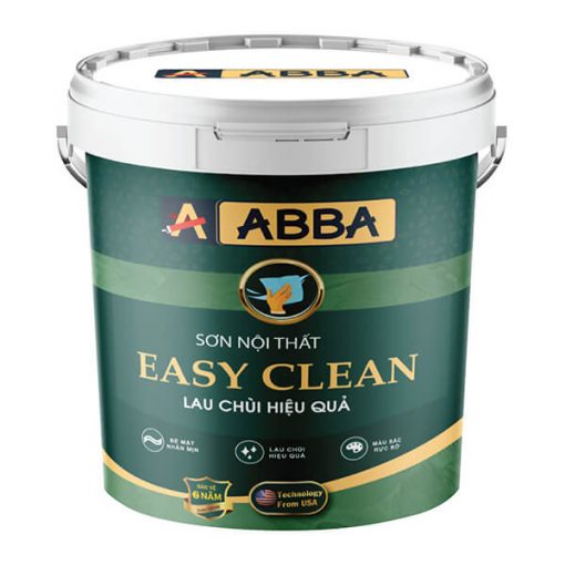 Sơn lau chùi hiệu quả ABBA Easy Clean có mức giá cạnh tranh