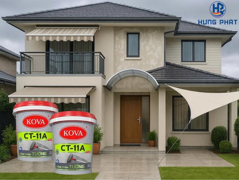 Ưu điểm nổi bật của chất chống thấm Kova CT-11A Plus tường Ưu điểm nổi bật của chất chống thấm Kova CT-11A Plus tường