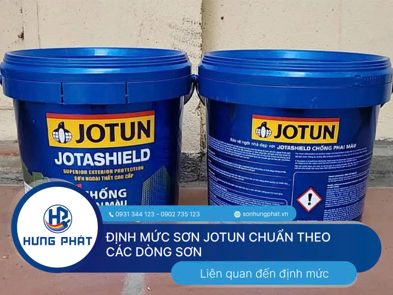 Xác định chính xác định mức sơn Jotun để thi công chuẩn và tối ưu chi phí