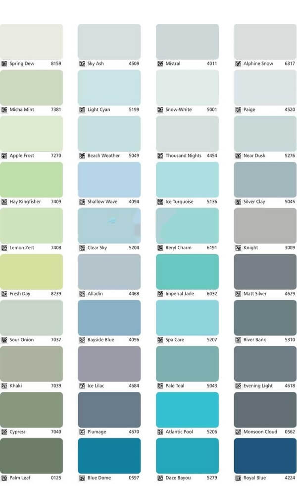 Màu Jotashield ngoại thất