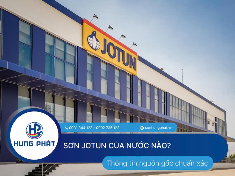 Sơn Jotun của nước nào? Đây là thương hiệu đến từ Na Uy
