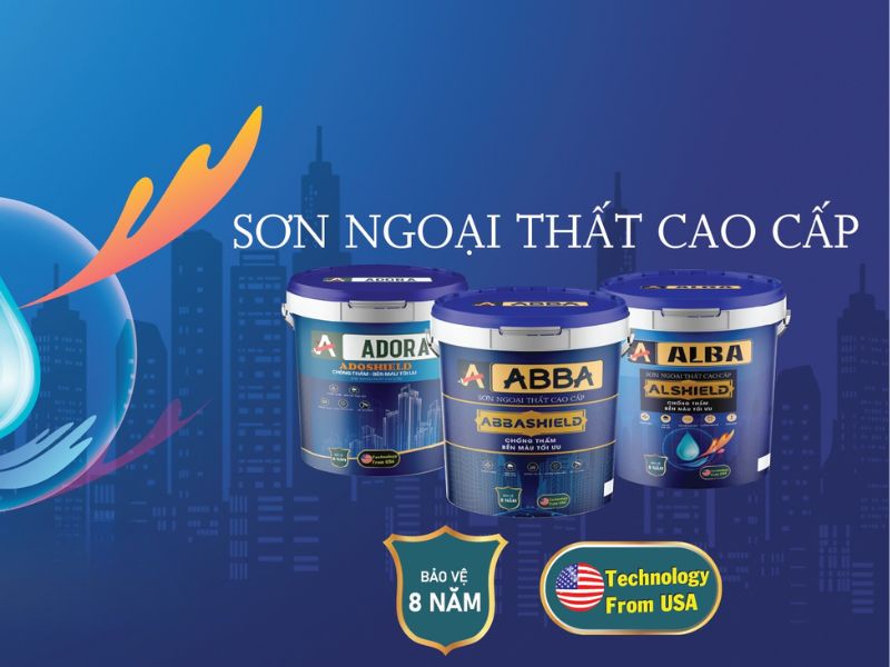 Kinh nghiệm chọn sơn ABBA cho từng công trình