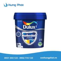 Sơn ngoại thất Dulux Weathershield bề mặt mờ BJ8