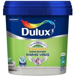 Sơn nội thất cao cấp Dulux EasyClean chống bám bẩn kháng virus bề mặt mờ