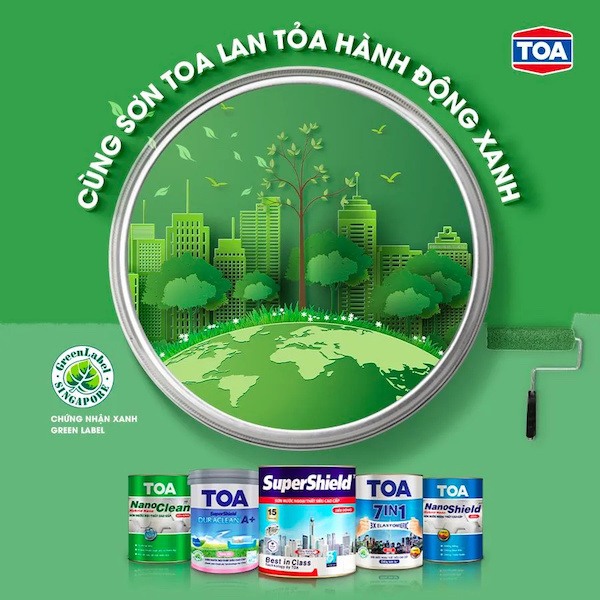 Lợi ích khi mua sơn TOA từ đại lý uy tín tại quận 12