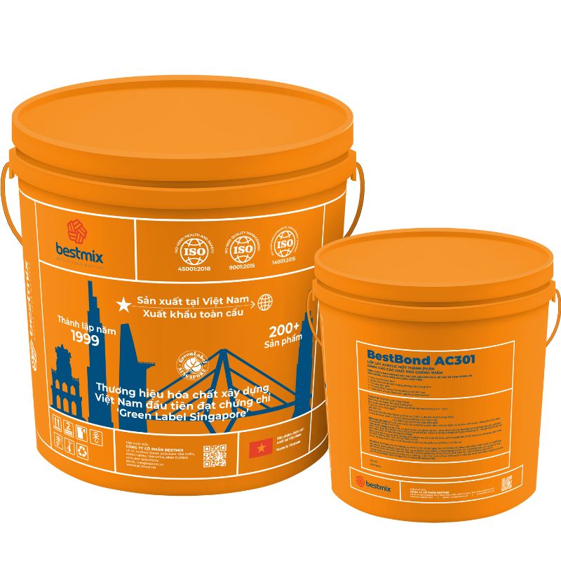 Sơn chống thấm Bestmix chính hãng bảo vệ công trình bền đẹp dài lâu