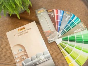 Bảng màu sơn Jotun trong nhà hiện đại, đa dạng