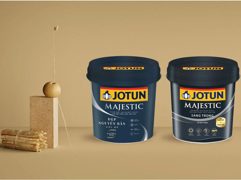 Sơn Jotun có bảng màu phong phú, ấn tượng phù hợp cho mọi công trình