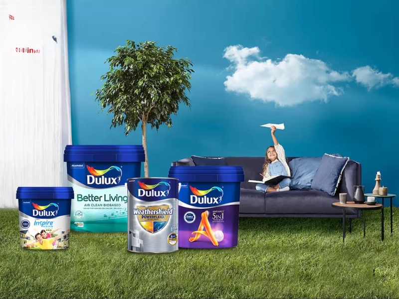 Dulux là thương hiệu sơn nội thất chất lượng Dulux là thương hiệu sơn nội thất chất lượng