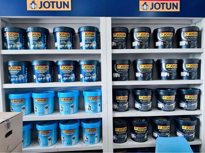 Sơn Jotun có độ bền màu cao, khả năng chống chịu thời tiết tốt và bảng màu đa dạng Sơn Jotun có độ bền màu cao, khả năng chống chịu thời tiết tốt và bảng màu đa dạng