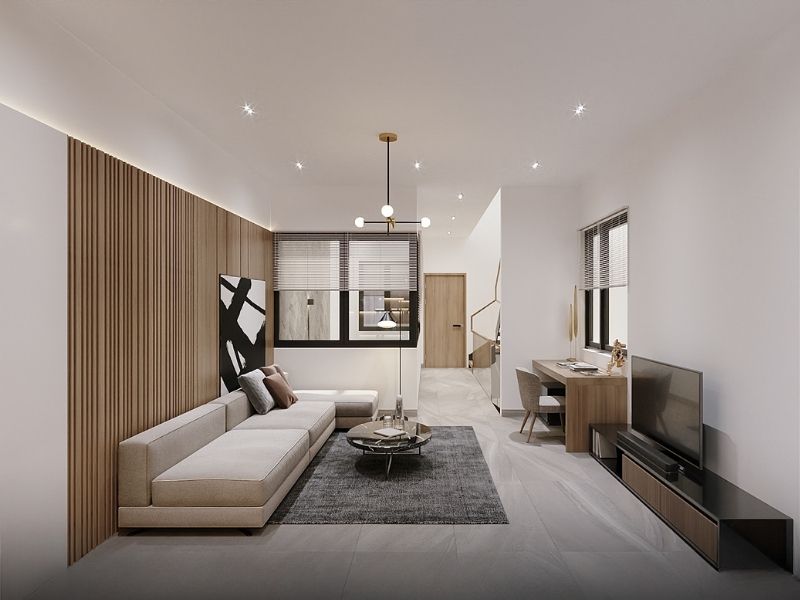 Sơn nội thất trong nhà chất lượng cao cần đảm bảo màng sơn mịn màng, bền màu