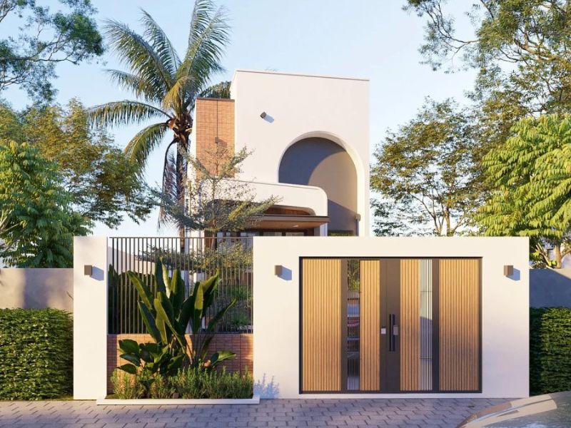 Nguyên tắc phối màu hài hòa cho mặt tiền nhà Nguyên tắc phối màu hài hòa cho mặt tiền nhà