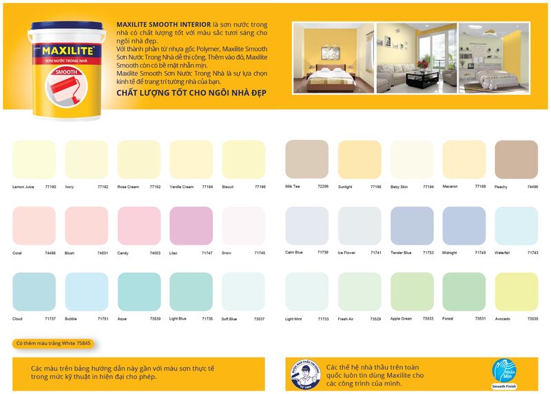 Nhóm màu tươi sáng ấn tượng, mở rộng không gian Nhóm màu tươi sáng ấn tượng, mở rộng không gian