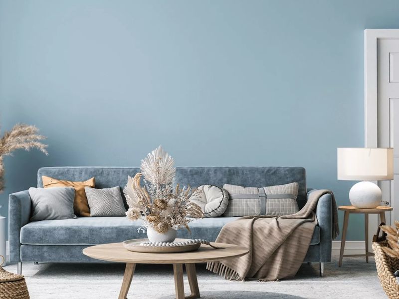 Phối màu phòng khách sang trọng, hiện đại với các tông màu sáng Phối màu phòng khách sang trọng, hiện đại với các tông màu sáng