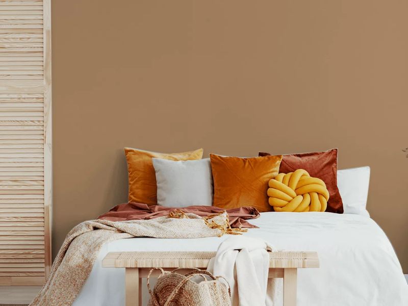 Phối màu phòng ngủ thư giãn, ấm cúng Phối màu phòng ngủ thư giãn, ấm cúng