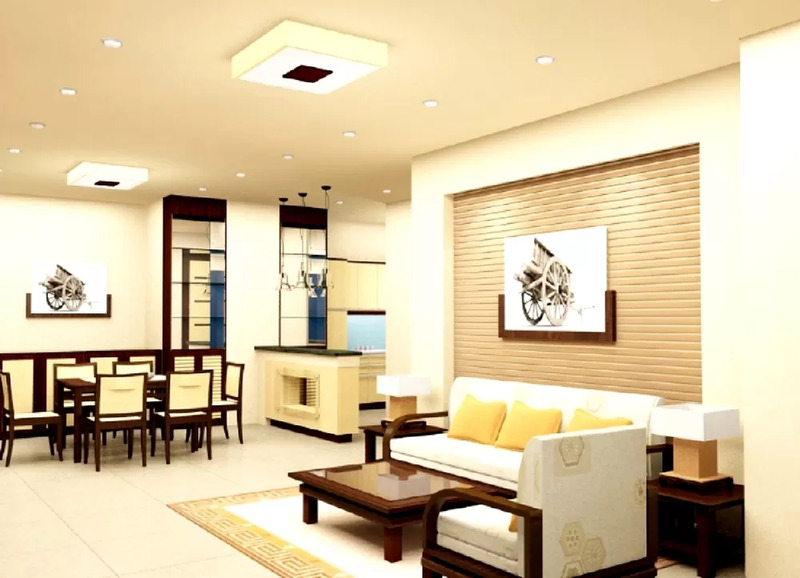 Khi phối màu cần đảm bảo sự hải hòa trên không gian tổng thể Khi phối màu cần đảm bảo sự hải hòa trên không gian tổng thể