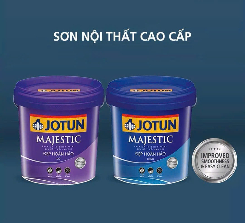 Sơn Jotun là thương hiệu uy tín với gần 90 năm kinh nghiệm Sơn Jotun là thương hiệu uy tín với gần 90 năm kinh nghiệm