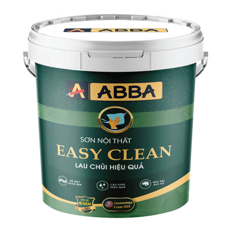 Sơn lau chùi hiệu quả ABBA Easy Clean Sơn lau chùi hiệu quả ABBA Easy Clean