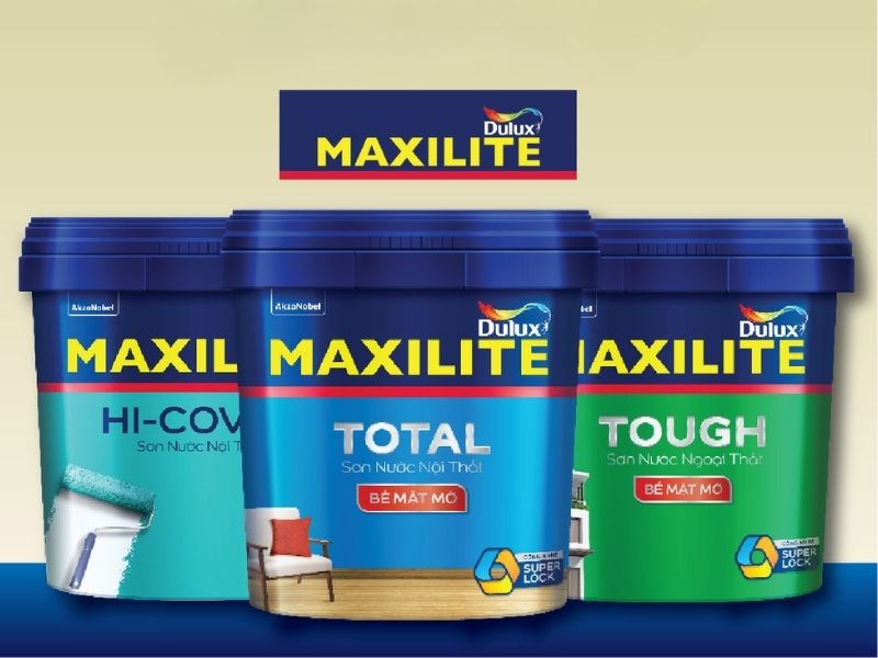 Maxilite là thương hiệu sơn kinh tế nhưng vẫn đảm bảo chất lượng