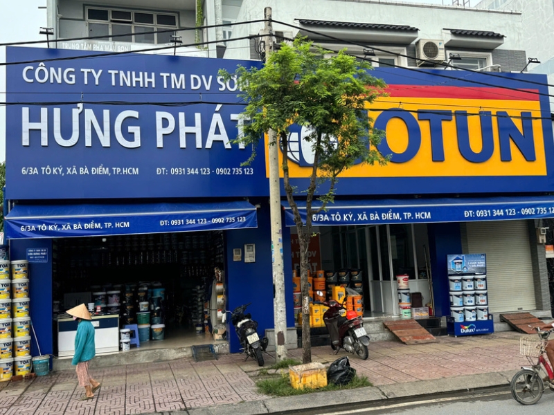 Sơn Hưng Phát cung cấp sơn chính hãng với chính sách giao hàng và thanh toán linh hoạt
