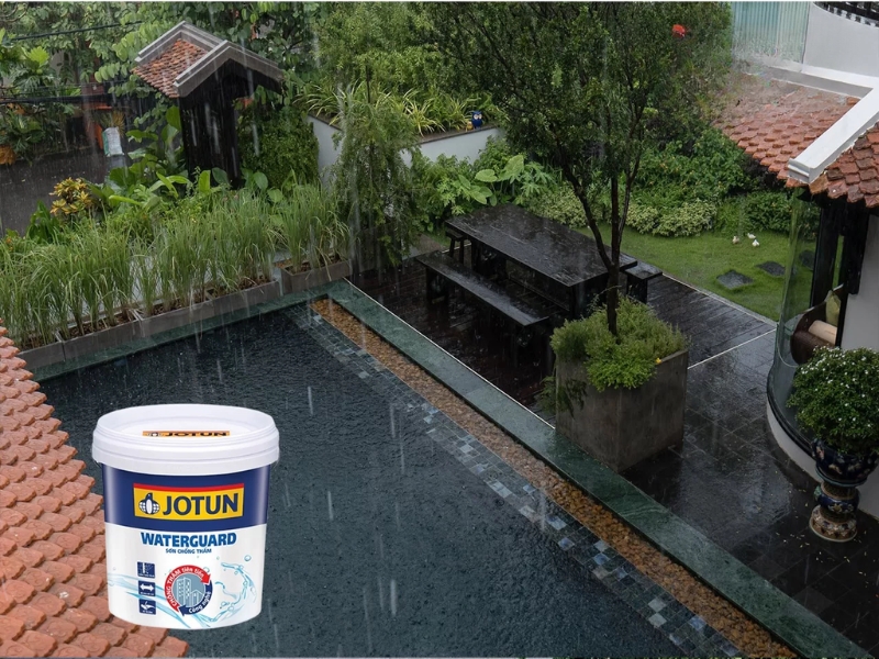 Sơn chống thấm Jotun bảo vệ tường nhà khỏi tác động của thời tiết