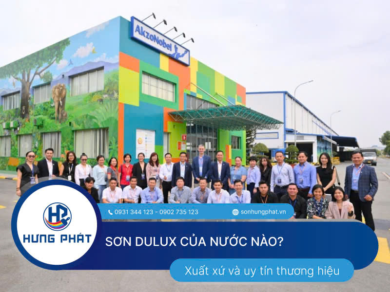 Sơn Dulux của nước nào? Đây là thương hiệu sơn từ Hà Lan