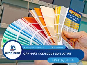 Bộ Catalogue sơn Jotun đầy đủ màu sắc và dòng sơn