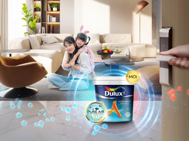 Sơn Dulux an toàn cho sức khỏe và môi trường