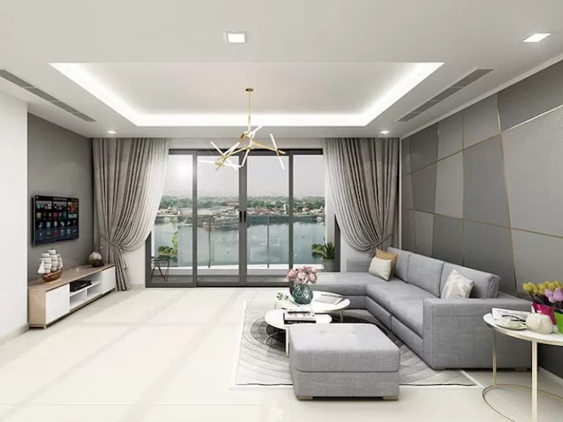 Sơn Jotun trắng xám mang lại vẻ đẹp tinh tế, hiện đại và tạo cảm giác không gian rộng rãi Sơn Jotun trắng xám mang lại vẻ đẹp tinh tế, hiện đại và tạo cảm giác không gian rộng rãi