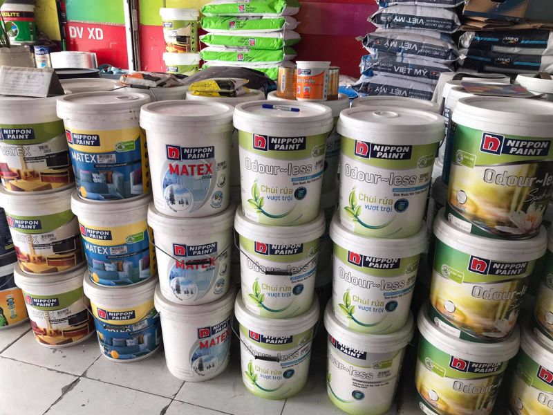 Sơn nội thất Nippon mang lại màng sơn mịn màng và không để lại mùi khó chịu khi sơn.