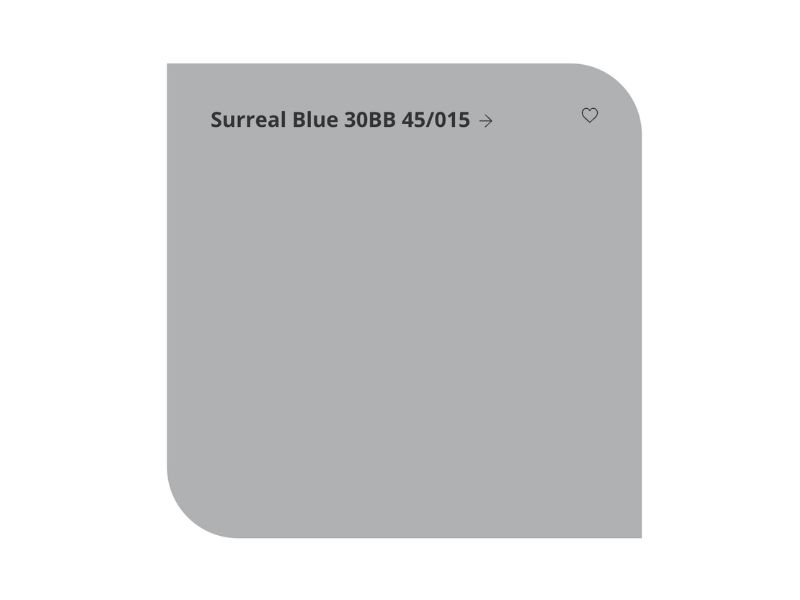 Mã màu ghi sáng Surreal Blue 30BB 45/015 đẳng cấp Mã màu ghi sáng Surreal Blue 30BB 45/015 đẳng cấp