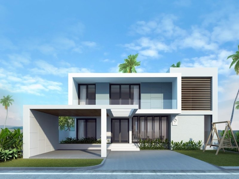 Màu sơn ngoại thất ảnh hưởng trực tiếp đến thẩm mỹ tổng thể công trình