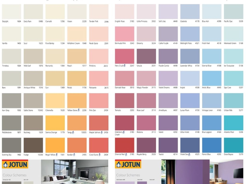 Bảng màu đa dạng đáp ứng mọi nhu cầu thiết kế từ phong cách cổ điển đến hiện đại Bảng màu đa dạng đáp ứng mọi nhu cầu thiết kế từ phong cách cổ điển đến hiện đại