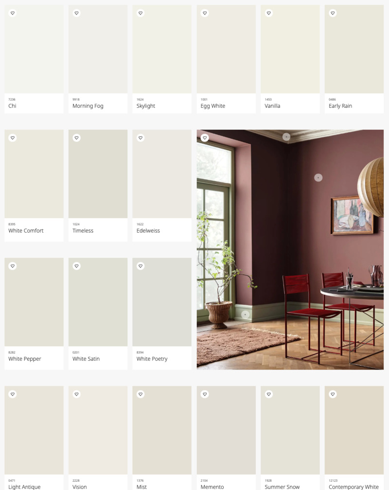 Màu trắng của hãng Jotun luôn đạt độ phủ cao và màu sắc vô cùng trung thực