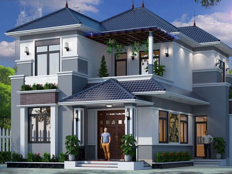 Sử dụng màu xám nhạt cho ngoại thất giúp công trình bền đẹp và chống chịu thời tiết tốt Sử dụng màu xám nhạt cho ngoại thất giúp công trình bền đẹp và chống chịu thời tiết tốt