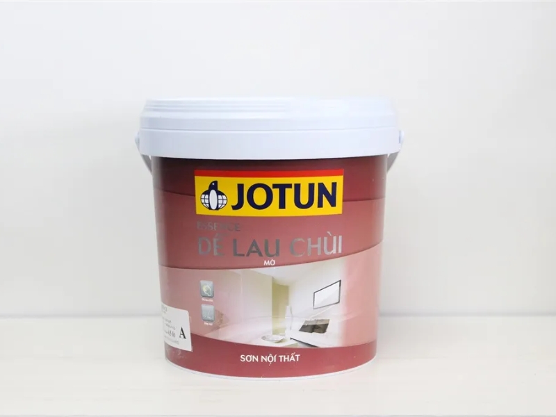 Sơn Jotun Essence dễ lau chùi giúp bảo vệ bề mặt tường luôn sạch đẹp