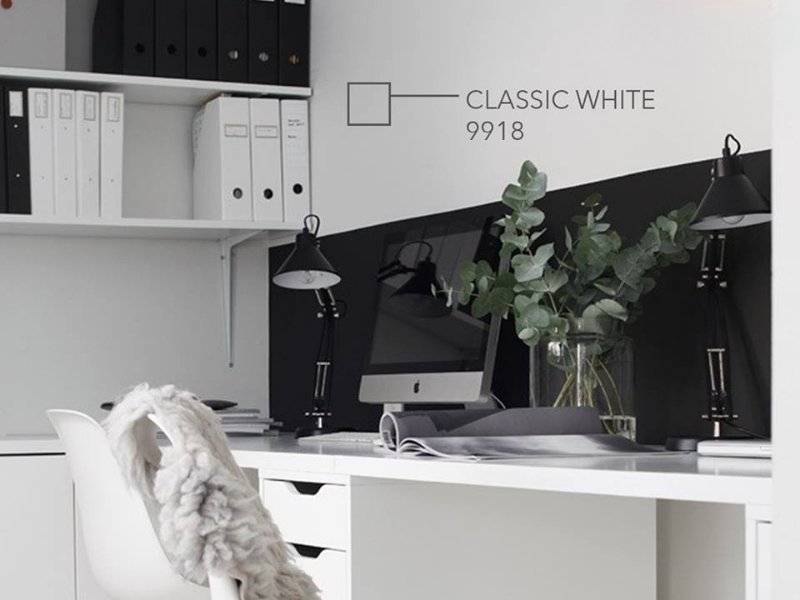 Mã màu sơn Jotun 9918 mang sắc thái xám sương mù đầy tinh tế và thanh lịch