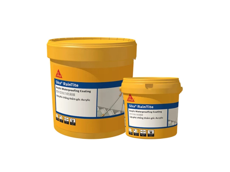 Sơn chống thấm gốc Acrylic Sika RainTite Sơn chống thấm gốc Acrylic Sika RainTite