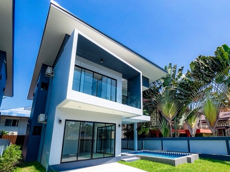 Sắc xanh pastel tạo nên diện mạo trẻ trung và mang lại cảm giác thư thái cho gia chủ