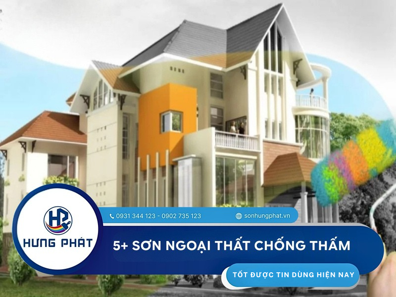 Các dòng sơn ngoại thất tốt nhất được tin dùng hiện nay Các dòng sơn ngoại thất tốt được tin dùng hiện nay