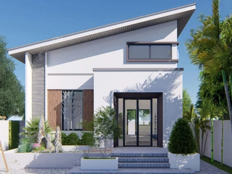 Màu trắng sứ giúp ngôi nhà trở nên sang trọng và mang nét đẹp hiện đại rạng rỡ Màu trắng sứ giúp ngôi nhà trở nên sang trọng và mang nét đẹp hiện đại rạng rỡ