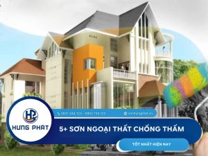 Các dòng sơn ngoại thất tốt nhất được tin dùng hiện nay