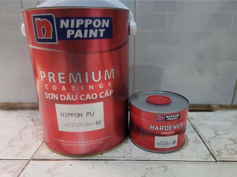 Các thông số kỹ thuật cơ bản và quy cách đóng gói tiêu chuẩn của sơn Nippon PU