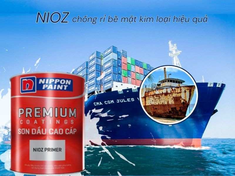 Hệ sơn chống chịu tốt trong môi trường biển và nhiệt độ cao Hệ sơn chống chịu tốt trong môi trường biển và nhiệt độ cao