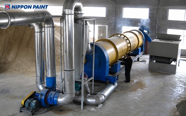 sơn Nippon Heat Resisting Aluminium dùng cho lò nung lò sưởi công nghiệp