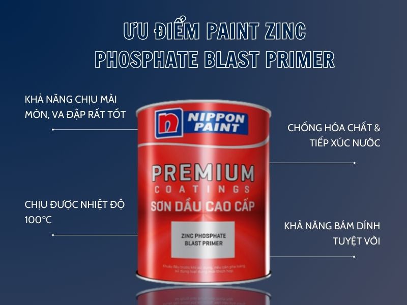 Dòng sơn này chống mài mòn tốt, chịu được nhiệt độ cao