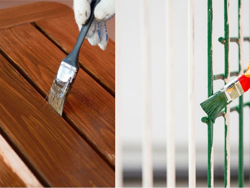 Sơn dầu Alkyd cho gỗ và kim loại