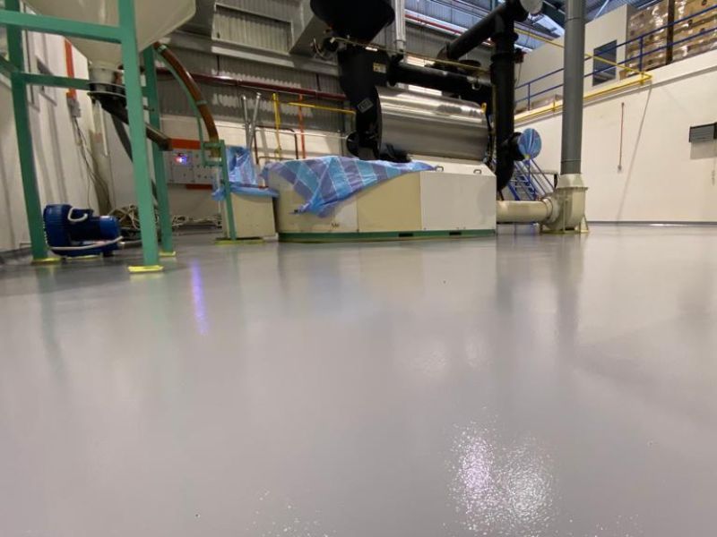 Sơn Polyurethane (PU) cho sàn nhà máy
