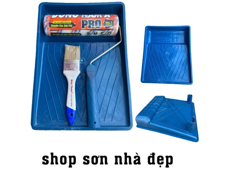 Mâm lăn sơn giúp kiểm soát lượng sơn ảnh hưởng trực tiếp đến độ dày lớp sơn Mâm lăn sơn giúp kiểm soát lượng sơn ảnh hưởng trực tiếp đến độ dày lớp sơn